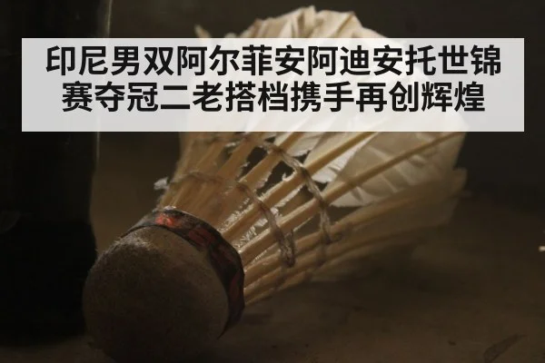 印尼男双阿尔菲安阿迪安托世锦赛夺冠二老搭档携手再创辉煌