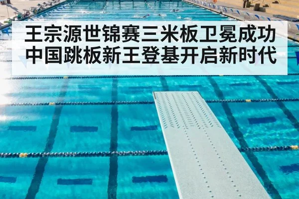 王宗源世锦赛三米板卫冕成功 中国跳板新王登基开启新时代